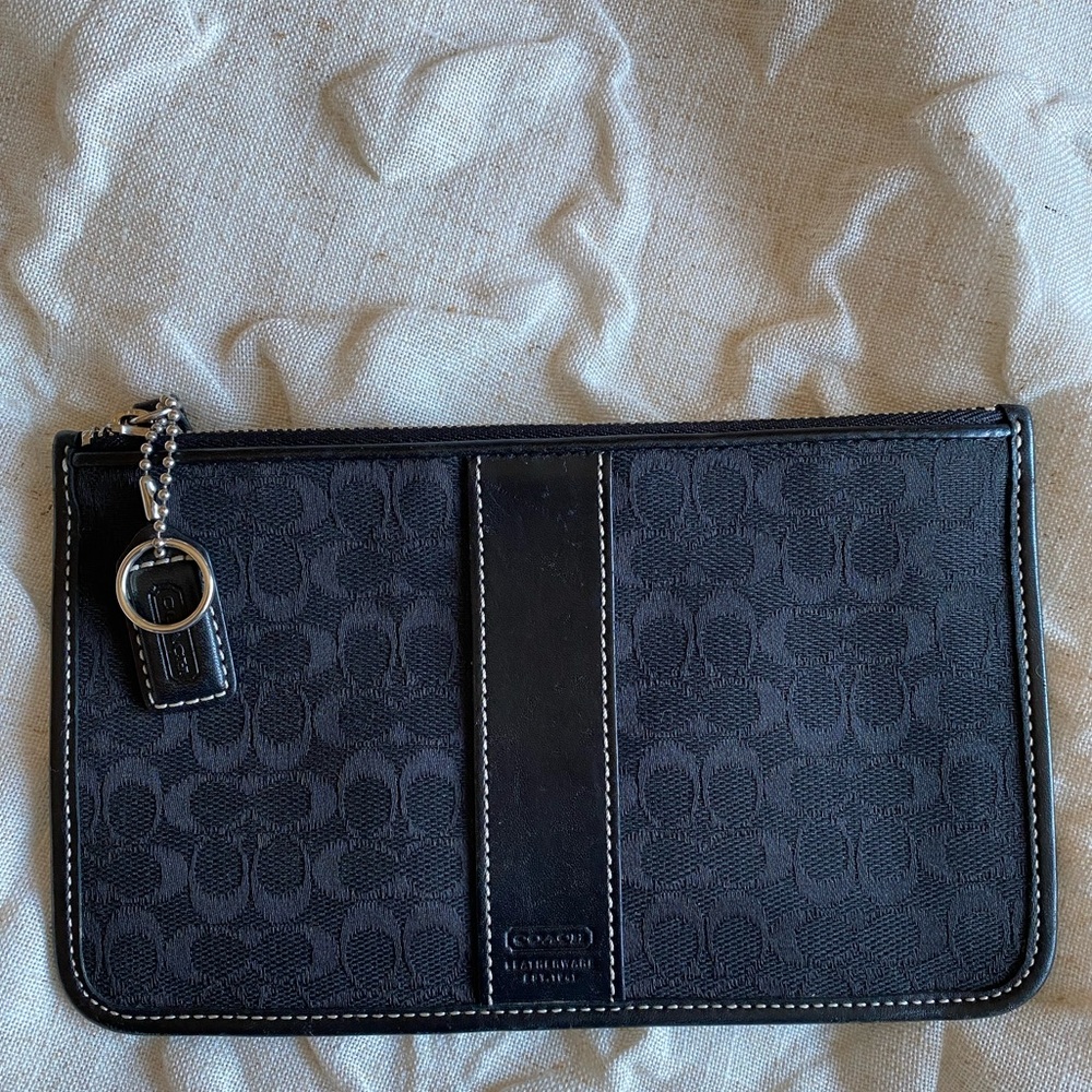 Black Coach Pouch